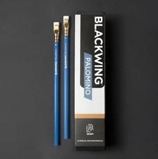BLACKWING PALOMINO BLUE ERAS + ORIGINAL CAL CEDAR PALOMINO BLUE PENCIL TRIFECTA