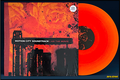 MOTION CITY SOUNDTRACK I Am The Movie LP on ORANGE/RED VINYL New SEALED colored