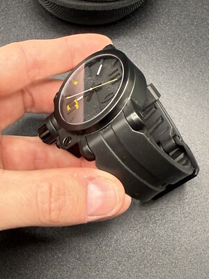 Oakley Gearbox Stealth Black w/Yellow Accents Watch | eBay display picture 1