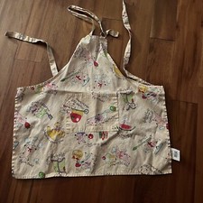 Pig Novelty All Over Print Apron Cotton Children Apron Fun Silly Kitchen Sayings