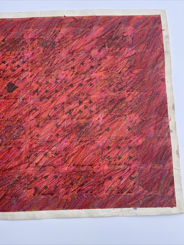 1970'S ABSTRACT PAINTING LARGE MODERNISM ROY HERWICK CALIFORNIA POKER VINTAGE - Picture 8 of 16