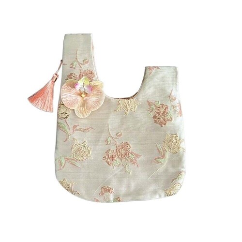 Exquisite Tassel Knot Wrist Bag Cheongsam Accessories Handbag New Gift Bag - Picture 12 of 13