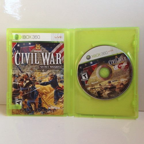 Civil War Secret Missions Xbox 360 - complete with manual - Picture 3 of 4