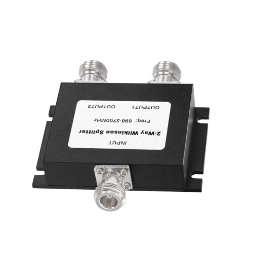 N Type Female 2 Way Splitter 50 ohm Signal Splitter for Verizon AT&T T-Mobile 4G - Picture 4 of 8