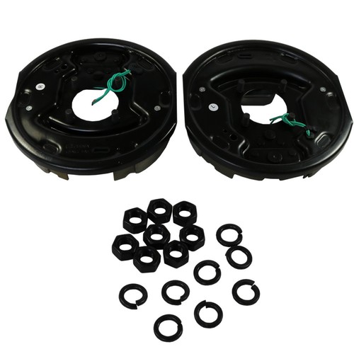New 10" x 2-1/4" electric trailer brake assembly pair for 3,500 lbs axle - Picture 3 of 6