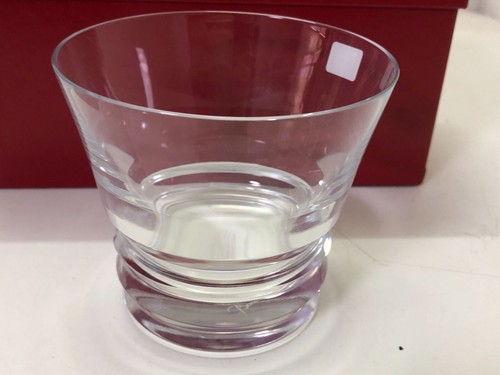 Baccarat Vega Rock glass Crystal glass Pair set with Box - Picture 5 of 7