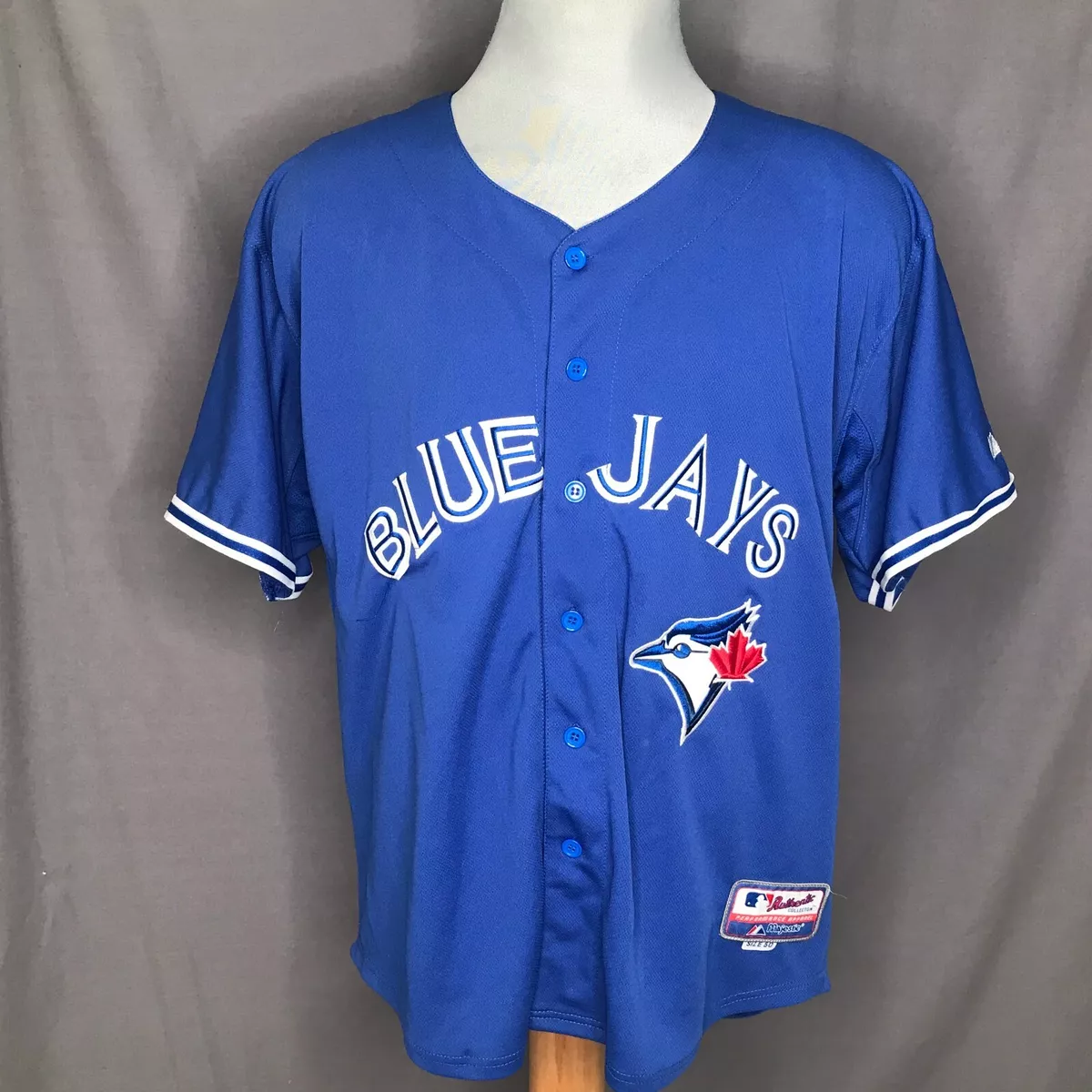 MLB Majestic Toronto Blue Jays Troy Tulowitzki Jersey Men 50