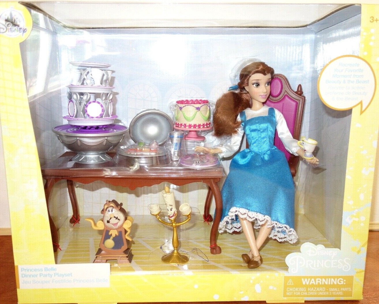belle dinner party playset