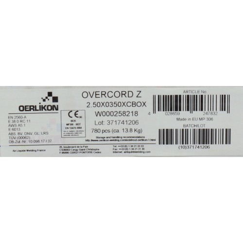 Oerlikon Overcord Z W000258218 780pcs New NFP - Picture 2 of 7