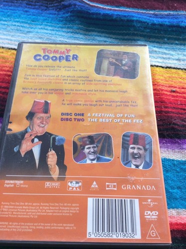 DVD.TOMMY COOPER.BEST OF THE FEZ.FEZITVAL OF FUN - Picture 2 of 4