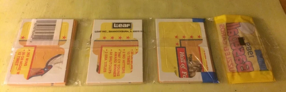 1989 Rack Pack Roberto Alomar Padres Pat Borders Blue Jays Erik Hanson Mariners - Image 2 of 2