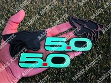 Glowing 5.0 Coyote Emblem Badges Glow In The Dark Aggressive Racing Custom New