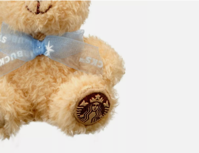 Starbucks Korea 2024 Holiday Delight Bearista Keychain set