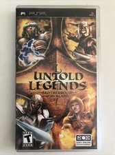 Playstation PSP Game Untold Legends Brotherhood Of The Blade Complete In Box CIB