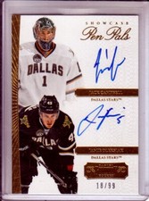 2013-14 Dominion Rookie Showcase Pen Pals AUTO Campbell/ Oleksiak /99 Stars RC