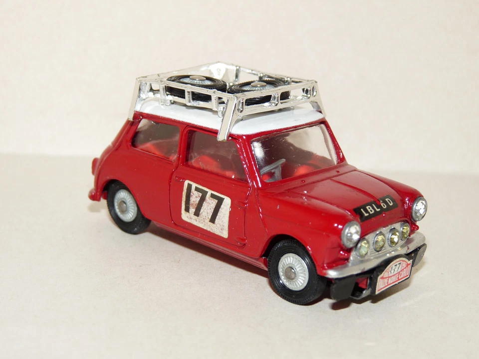 CORGI TOYS 339, MINI COOPER S, MONTE CARLO 1967. CORGI 339 BMC MINI COOPER S - Photo 2/4