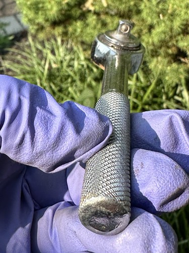 Vintage Mini 1/4” Drive Ratchet, Approx 5" Long, Knurled Grip - Picture 5 of 7