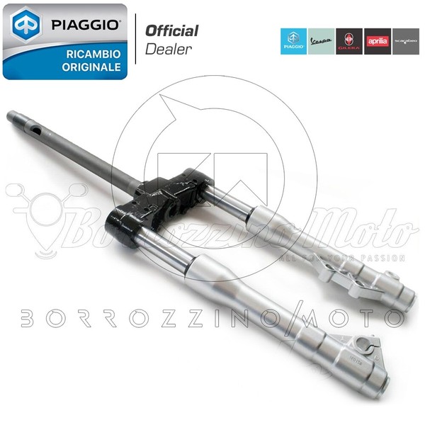 Vorderradgabel Komplett Original Piaggio Beverly RST 4T 4V IE 300 2015-image