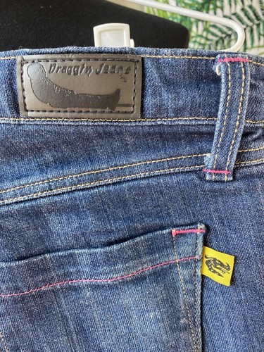 Draggin Jeans Womens Motorbike Riding Armour Biker Lined Size 12 - Picture 7 of 13