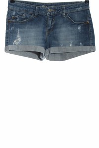 PULL \u0026 BEAR Pantaloncino di jeans blu stile casual Donna Taglia IT 40 | eBay