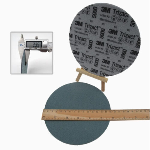 6" Flocking Sponge Sandpaper 02085 30662 3M Trizact Foam Disc 3000# 5000# Grit - Picture 6 of 7
