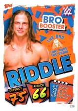 2021 Topps Slam Attax WWE Wrestling Card #229 Matt Riddle Bro Booster
