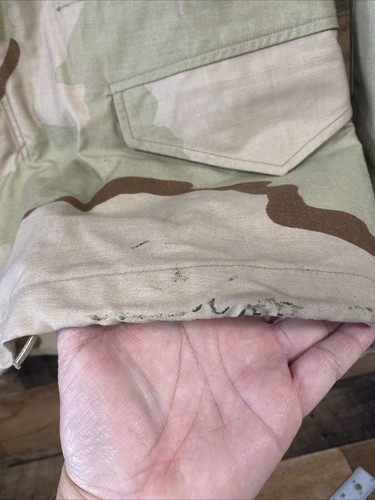 Coat, Cold Weather, Field, Desert Camouflage, Class 4, Size Small Regular, NOS - Picture 10 of 13