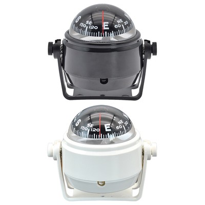 Ball Shaped Vehicle Navigation Car Compass 360 Degree Rotation Splashproof QDE
