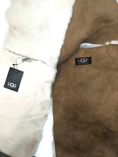 UGG® Australia 4 Panel Pull-Through Shearling Chestnut UGG Scarf