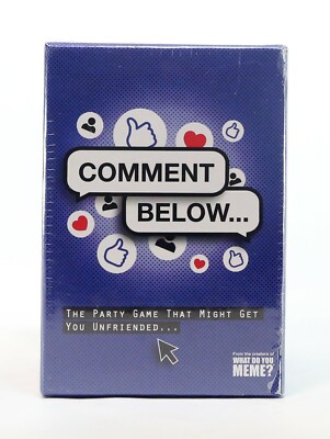 What Do You Meme Comment Below Adult Party Game