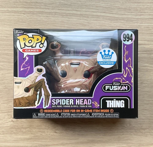 Funko Pop Juegos Funko Fusion The Thing Spider Head #994 + Protector Gratis