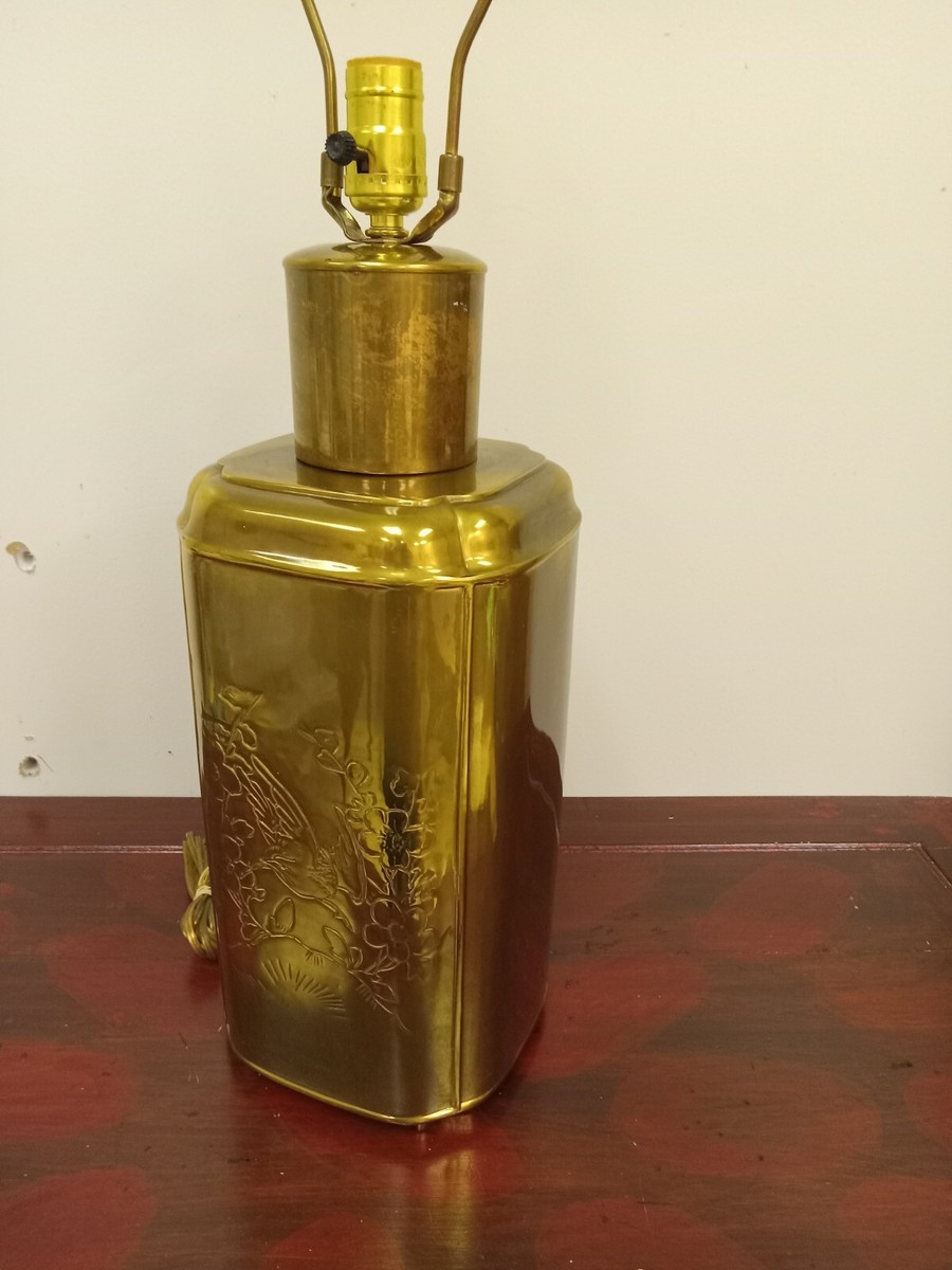 Vintage Frederick Cooper Asian Chinoiserie Brass Tea Vintage Frederick Cooper Asian Chinoiserie Brass Tea
