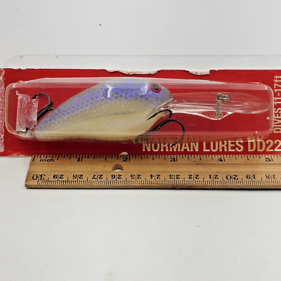 New Norman Lures DD22 Crankbait 5/8 Oz Dives 11-17 Ft Red Pack You