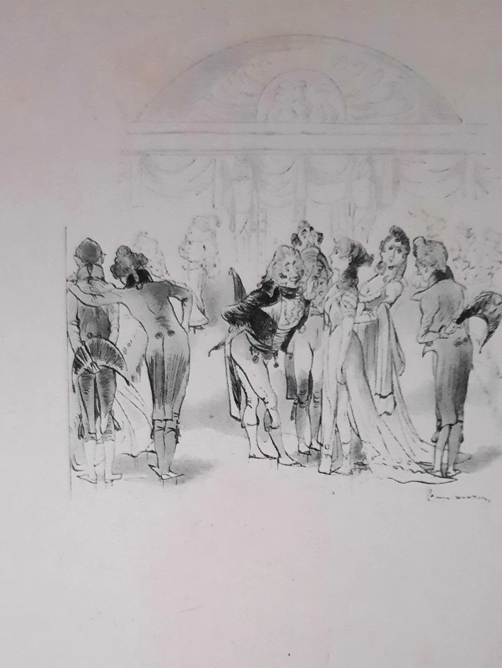 Louis MORIN (1855-1938)illustre "Les Confidences d'une Aïeule" (1788-1863) - Photo 4/4