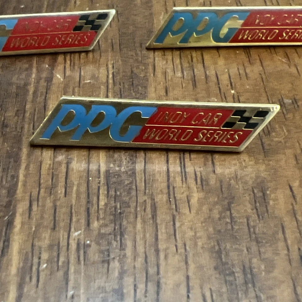 Lot Of 3 PPG Paints Indy Car World Series Pin Vintage - Image 2 of 4