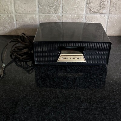 Vintage RCA Victor 6JM1 Record Player 45 RPM Slide-O-Matic Front Load 1955 50s *