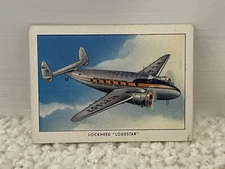 1940-42 Wings Cigarettes Series B T87 Lockheed Lodestar #11