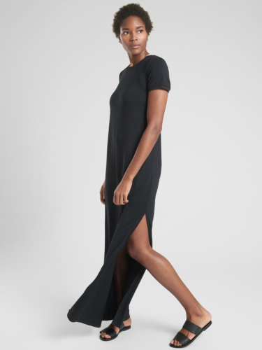 ATHLETA Black Boulevard Maxi Travel 