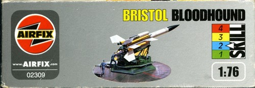 oop Airfix 02309 1/72 / 1/76 Bristol Bloodhound Missile -Type 15 Hornby Boxing - Picture 4 of 5