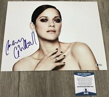 MARION COTILLARD SIGNED LA VIE EN ROSE INCEPTION 11x14 PHOTO w/PROOF BECKETT BAS MARION COTILLARD SIGNED LA VIE EN ROSE INCEPTION 11x14 PHOTO w/PROOF BECKETT BAS