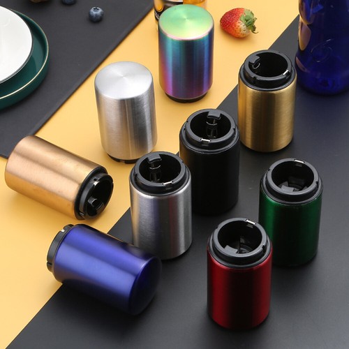 Magnetic Automatic Beer Bottle Cap Opener Stainless Steel Push Down Opener AU - Picture 14 of 26