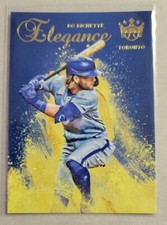 2021 Panini Diamond Kings Bo Bichette Elegance insert E-9 Toronto Blue Jays 