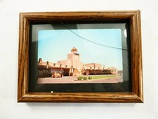 1950's The Royal Nevada Hotel  Casino Las Vegas Postcard in Frame