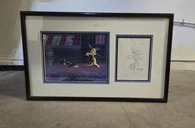 Original Tom & Jerry Kids Production Cel & Sketch Slowpoke Antonio 1991