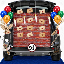 Halloween Trunk or Treat Car Decorations Kit, Magic Wizard Trunk or Treat Decora