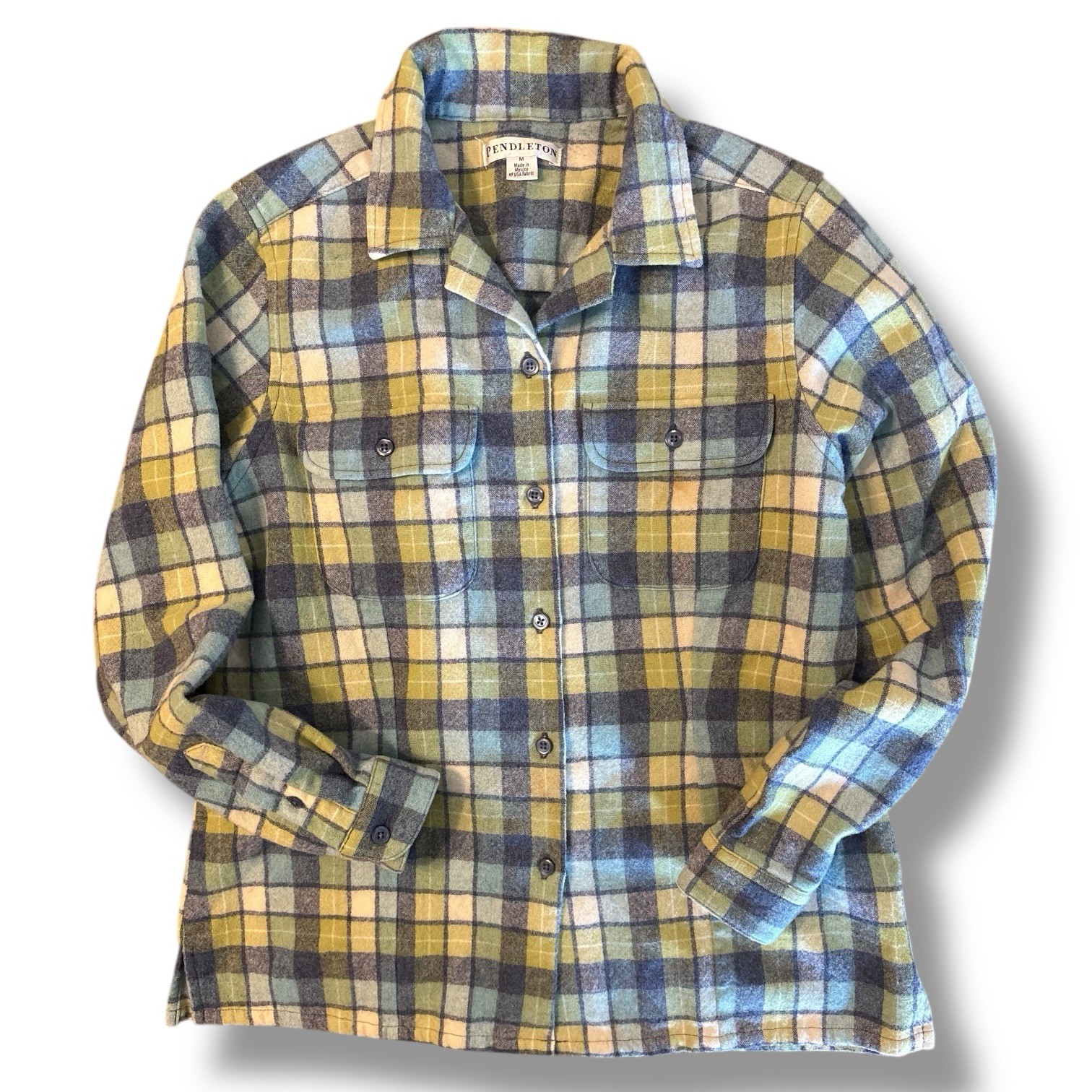 Pendleton Women's Medium Button-Down Wool Long Sl… - image 9