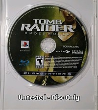 Tomb Raider Underworld PS3 Disc Only Good Untested