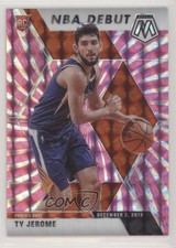 2019-20 Panini Mosaic NBA Debut FOTL Pink Swirl Prizm 3/11 Ty Jerome #273 fm0