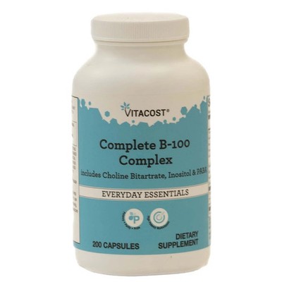 2 X Vitacost, Complete B-100 Complex, 200 Capsules