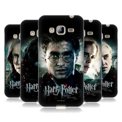OFFICIAL HARRY POTTER DEATHLY HALLOWS VIII SOFT GEL CASE FOR SAMSUNG PHONES 3